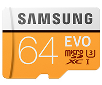 三星（SAMSUNG） EVO升級(jí)版 MicroSD存儲(chǔ)卡 64GB
