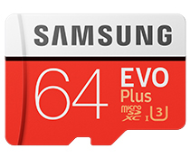 三星（SAMSUNG）EVO升級(jí)版+ Micro SD存儲(chǔ)卡 64GB