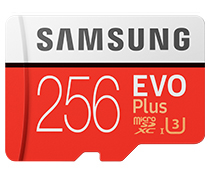 三星（SAMSUNG）EVO升級(jí)版+ Micro SD存儲(chǔ)卡 256GB
